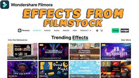 wondershare filmstock|filmora stock effects free download.